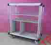 000-00 Herman Miller Linen Cart Commercial 65 Storage Heavey Duty Mobile 1200 Lb Max