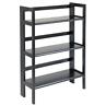 00021713208965 Winsome Trading Inc Tier Black Stackable Folding Book