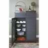 00887178597323 Porch Den Rocheblave Espresso Wood Tall Cabinet Modern