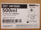 0130814844000055 Enteralite Moog Infinity Feeding Pump Bags 500 Ml Sealed Box Of 30