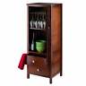 021713944443 Winsome Wood Brooke Jelly Cupboard Brown