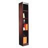 Bcs67212my 042167100322 Alera Narrow Profile Bookcase Finished Back Wood Veneer