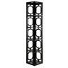 203280bl 095285417056 Omega Tier Corner Bookcase Black In