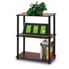 10024dc-bk Furinno Compact Multipurpose Shelf Display Rack