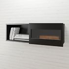 102606 Nexera Wall Shelf Black 687174986851