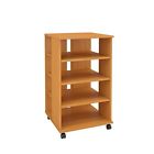 103741 Nexera Jasper Mobile Storage Tower American Beech 687174990278
