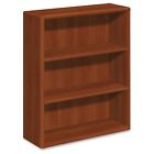 10753co The Hon Series Cognac Laminated Fixed Shelves Bookcase 035349234809