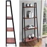 1086 Tngk Shelf Leaning Bookcase Industrial Metal Display Rack 6940350896608