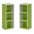 11003wh-gr 11003wh-grcombo Furinno Pasir Open Shelf Bookcase Pack 766885471310
