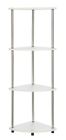 111075w Convenience Concepts Designs Go Tier Corner Shelf 095285418633