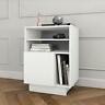 115203 Nexera Marble White Audio Tower Matte Lacquer Melamine