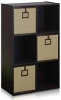 13093ex Furinno Econ Six Cube Organizer Storage Furniture Shelving 696859004858