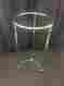 1478hamp8004 Medichoice One New Chrome 18 Round Hamper Frame W Wheels