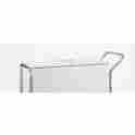 1645y Charnstrom Locking Top For Long Solid Carts Gray