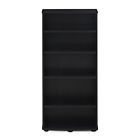 17058ex Furinno Jaya Multimedia Storage Tower Espresso 816718025606