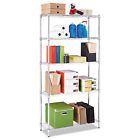 1742zseqkf Alera Residential Wire Shelving Silver 042167923662