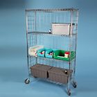 17674 Health Cart - Enclosed Logistics Care 1 Three-sided