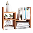 17xtqtsmos General Piece Adjustable Desktop Bookshelf Free Stand Display Rack Storage