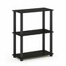 18025ex-bk Furinno Compact Multipurpose Square Tubes