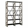 18102 Burnham Home Designs Veramonte Modern Bookshelf Black