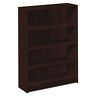 1874n Hon Series Bookcase Four Shelf Mahogany 641128736589