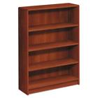1894co The Hon Series Bookcase Four Shelf Cognac 035349244228
