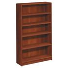 1895co The Hon Series Bookcase Five Shelf Cognac 035349244242