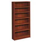 1896co The Hon Series Bookcase Six Shelf Cognac 035349244259