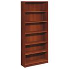 1897co The Hon Series Bookcase Six Shelf Cognac 035349244365
