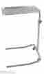 13035 19x16.5 Mayo U-base Instrument Stand Drive Medical W Stainless Steel Tray 822383103396