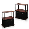 2-99152dc Furinno Go Green Multipurpose Storage Shelf Set Of 748252348012