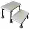 Pt8303 2-in-1 Prestige International Trading Medmobile Bath Step And Seat W Drainage Holes Non-slip Robberft