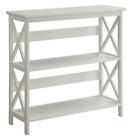 203030w Convenience Concepts Oxford Tier Bookcase 095285414925