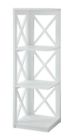 203070w Convenience Concepts Oxford Tier Corner Bookcase 095285415335