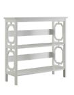 203240w Omega Tier Bookcase White In 095285417087