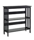 203330bl Mission Tier Bookcase Black In 095285417063
