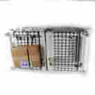 106-112-0124 214-d-fp Mjm International Double Hamper With Optional Foot Pedal