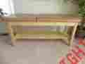 22-363 Classic Series Clinton Industries Inc Eta Wood Treatment Table With Shelf And Adjustable Back-rest Pa