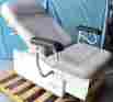 222-006-200-4 Midmark Ritter 222 Obgyn Power Exam Table With Adjustable Arm Rest Footswitch