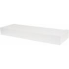 229998 Hillman Fasteners High Mighty Modern Floating Shelf White 038902131997