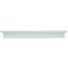 230001 Hillman Fasteners High Mighty Beveled Floating Shelf White 038902132024