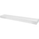 230013 Hillman Fasteners High Mighty Modern Floating Shelf White 038902132116