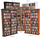 Tower-76 2412-color Venture Horizon Media Bookcase Tall Double Holds Cds Or Dvds