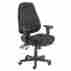 250575bk Paramount 8 Way Adjustable Fabric Executive Chair Black
