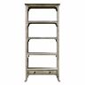 25661 Uttermost Bridgely Open Back With Drawer Etagere Aged 792977256619