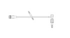 2n3339 Baxter Interlink System Extension Set Connector Male Luer Retractable Collar