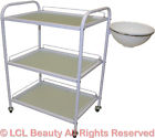 3030 Pro-3030w Lcl Beauty New Cart Trolley Tray Doctor Dentist Medical Utility Trolly Spa Salon Equipment