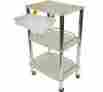 Let-3050-r 3050 Salon Outlets Glass Cart Trolley Doctor Dentist Medical Kitchen Trolly Beauty Equipment