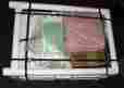 325-2c Mjm International 2 Shelf Pvc Linen Cart With Vinyl Cover Lot 929g 897074002135