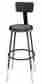 6224hb-10 3416893 National Public Seating 2-pc Adjustable Height And Backrest Stool With Black Frame Id 604747621414